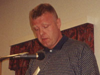 Frá ársþingi KKÍ á Akureyri árið 2000.  Eyjólfur Guðlaugsson UMFG í pontu.