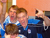 Sextán ára lið Íslands sem varð Norðurlandameistari 2004.