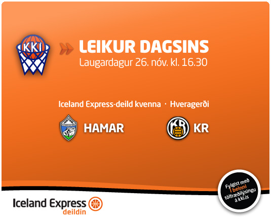 Leikur dagsins í Iceland Express-deild kvenna