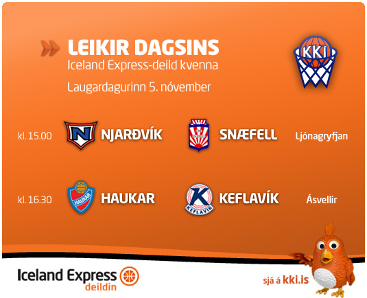 Iceland Express-deild kvenna í dag