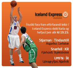 Leikir í kvöld í Iceland Express-deild karla